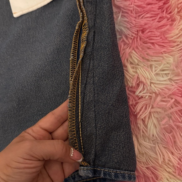 Levi's Type 1 Dura skirt in blue denim - Picture 6 of 13